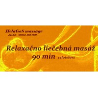 relaxačno liečebná masáž 90 min