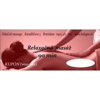 Relaxačná masáž 90min